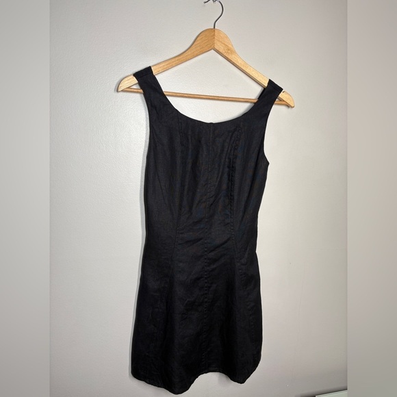 Reformation Amorette Linen Mini Dress - Picture 3 of 9